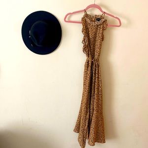 Leopard mid dress